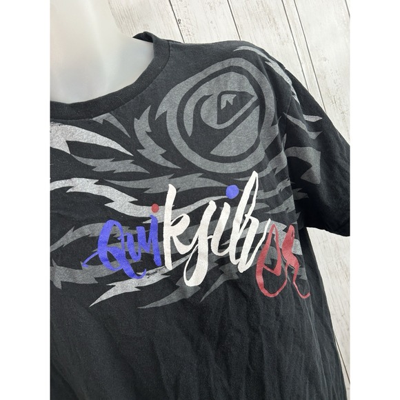 Men's Quicksilver T-shirt Graphic Size M - Picture 1 of 7